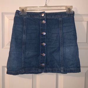 H&M Blue Denim Skirt | Divided